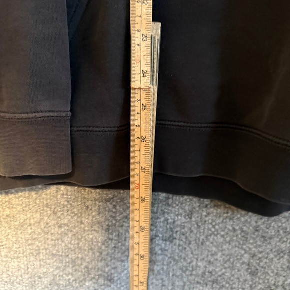 Nike Hoodie Men XL Black Embroidered Logo Club Fleece Pullover Sweatshirt Soft - Picture 3 of 9